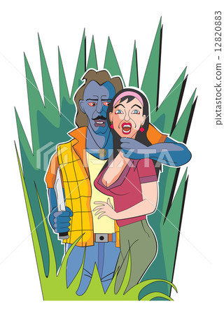 Hostage-taking, illustration 12820883