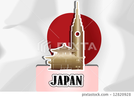 Japan, illustration Japan, illustration 12820928