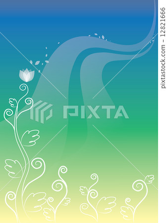 Plant Background, illustration 12821666