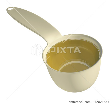 Yellow or gold kitchen measure tool 12821844