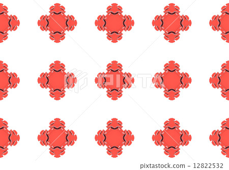 Ethnic pattern. Abstract kaleidoscope fabric design. Ethnic pattern. Abstract kaleidoscope fabric design. 12822532