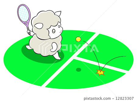 網球羊2 12823307