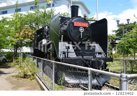 SL "C56-114" (Koko Castle Ruin Nostalgic Park / Komoro City Ding Nagano Prefecture) 12823402