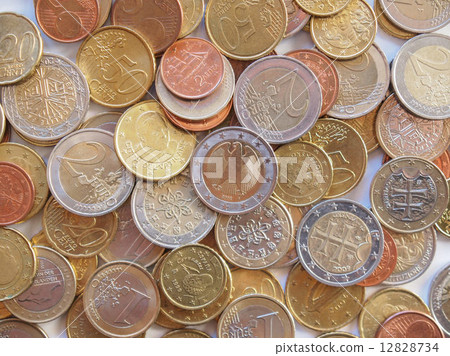Euro coin Euro coin 12828734