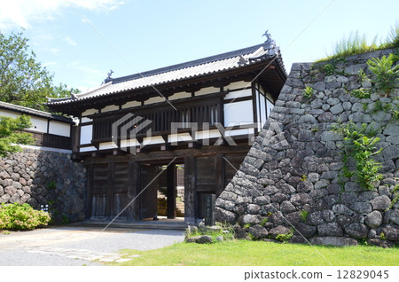 "Otemon" of important cultural property · Komoro castle (Komoro city Ding Nagano prefecture) "Otemon" of important cultural property · Komoro castle (Komoro city Ding Nagano prefecture) 12829045