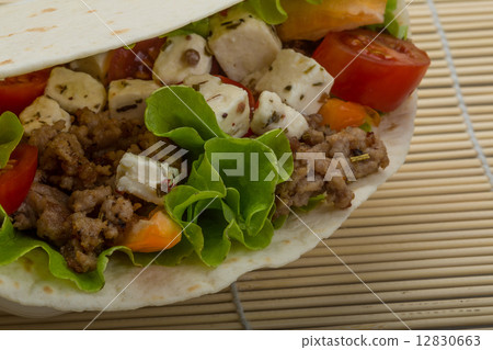 Pork tortilla Pork tortilla 12830663