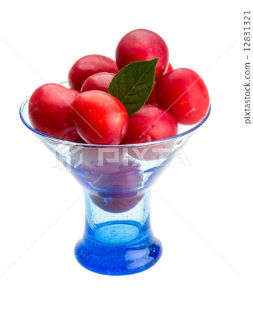 图库照片: damson plum