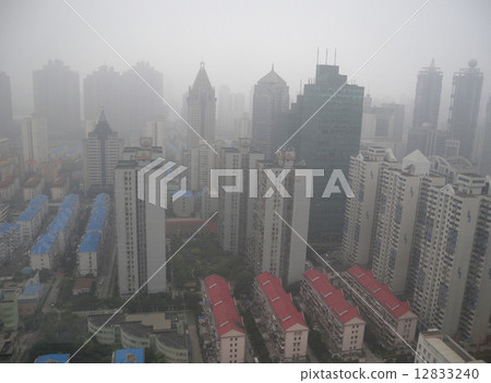 Shanghai city streets 12833240