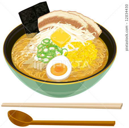Miso butter cone ramen Miso butter cone ramen 12834430