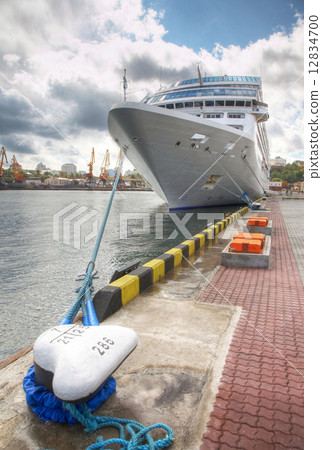 passenger ship in port 12834700