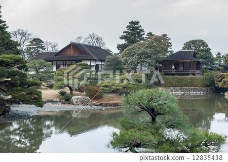 Katsura Rikyu Shogoin和Tsukiwa Tower 12835438