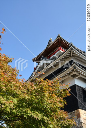 Cheongju castle in early autumn 12836039