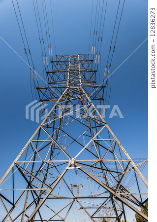 Electrical Power Lines Tower 12836273