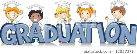 Graduating Kids Graduating Kids 12837371