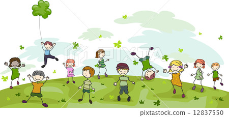 St. Patrick's Day Doodle 12837550