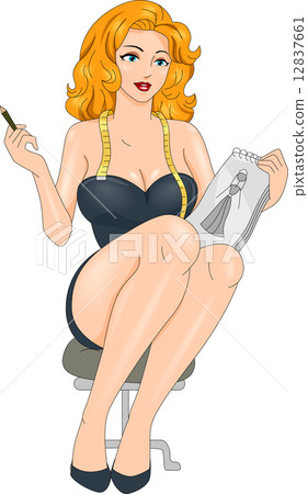 Pin-up Girl Designer 12837661