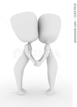 Couple Kissing 12837819