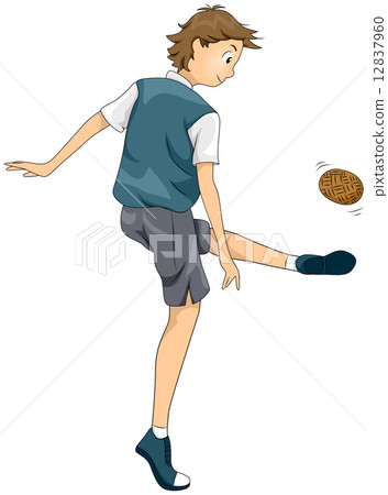 Sepak Takraw 12837960