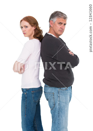 Casual couple not speaking after fight 12841660