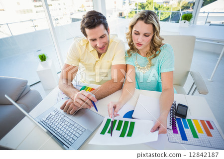 Creative business team in meeting Creative business team in meeting 12842187