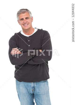 Casual man smiling at camera Casual man smiling at camera 12844832