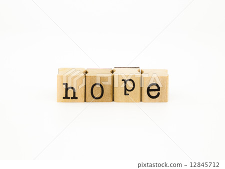 hope wording, desire and expectation concept hope wording, desire and expectation concept 12845712