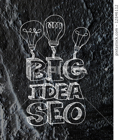 Seo Idea SEO Search Engine Optimization on Cement wall texture Seo Idea SEO Search Engine Optimization on Cement wall texture 12846112