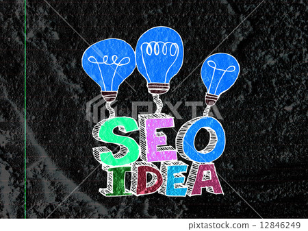 Seo Idea SEO Search Engine Optimization on Cement wall texture b Seo Idea SEO Search Engine Optimization on Cement wall texture b 12846249