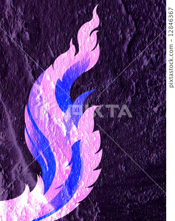 Line Thai art on wall texture background design Line Thai art on wall texture background design 12846367