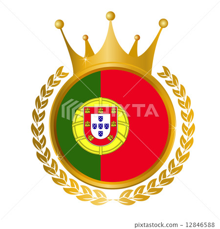 葡萄牙國旗獎牌 12846588