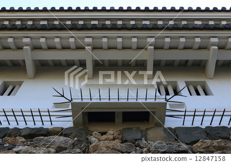 高知城堡塔樓“石頭掉落” 高知城堡塔樓“石頭掉落” 12847158