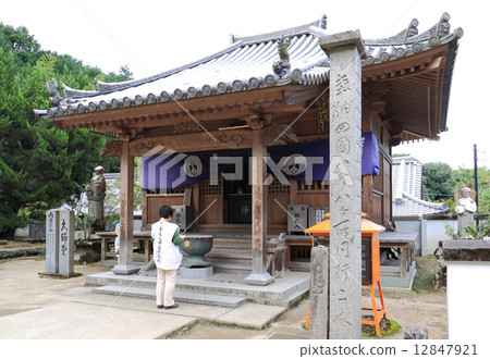 四國佛教第十一田口“藤井寺”Daishodo和Pilgrim先生 四國佛教第十一田口“藤井寺”Daishodo和Pilgrim先生 12847921