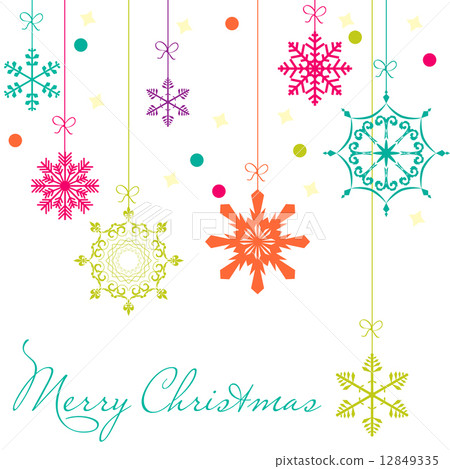 Abstract Beauty Christmas and New Year Background. Vector Illust Abstract Beauty Christmas and New Year Background. Vector Illust 12849335