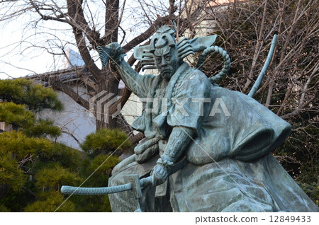The statue of "Shakaraku" by the ninth generation · Ichikawa Danjuro (Asakusa / Asakusa, Taito-ku, Tokyo) 12849433