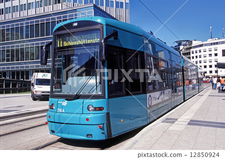 Frankfurt's tram 12850924
