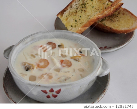 Clam chowder" Clam chowder" 12851745