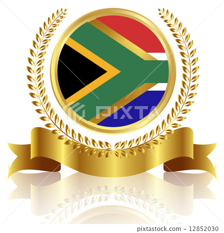 South African Flag Frame - Stock Illustration [12852030] - Pixta