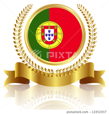 葡萄牙國旗框架 12852037