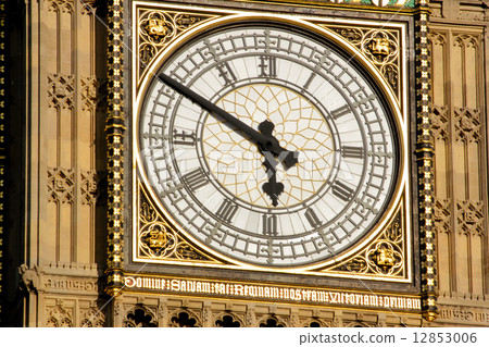 The Big Ben closeup, London, UK The Big Ben closeup, London, UK 12853006