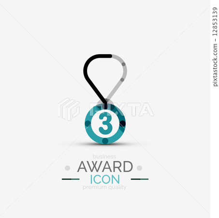 Award icon, logo. Award icon, logo. 12853139