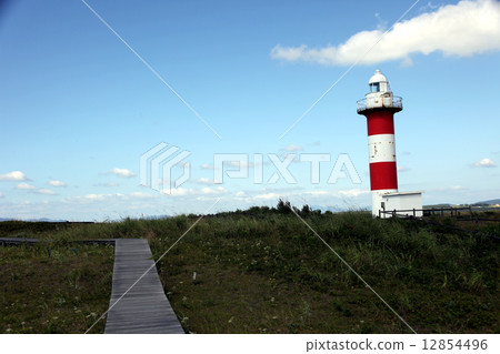 Lighthouse and clouds Lighthouse and clouds 12854496