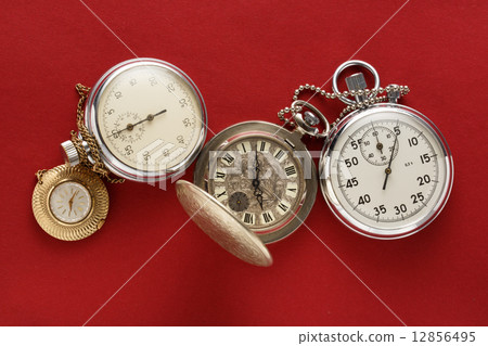 Pocket vintage watch and stopwatch 12856495