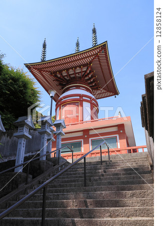 Shikoku Buddha No. 23 Buddhist "Kajyo-ji" Tower Tower 12858124