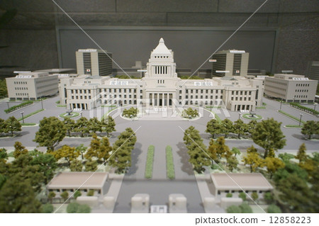 國會大廈的模型 12858223