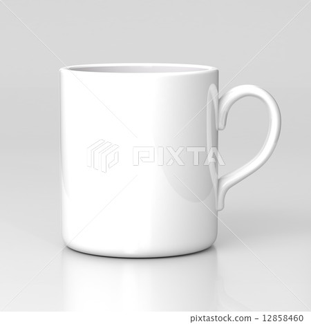 White coffee mug 12858460