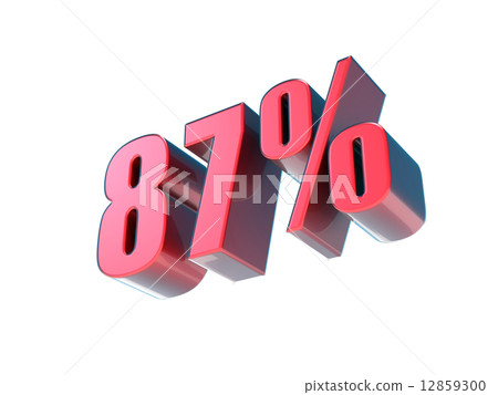percent, percentage, digit 12859300
