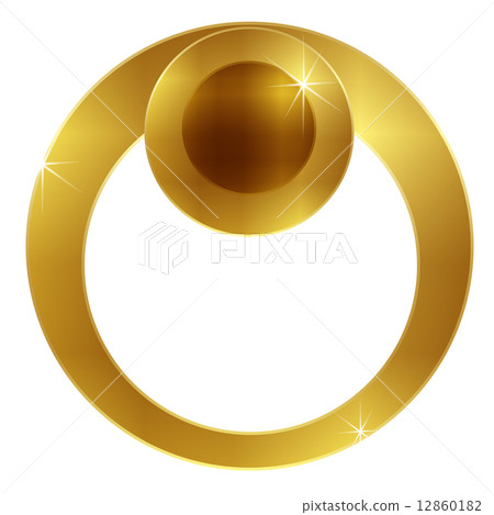 Medal Frame Gold 12860182