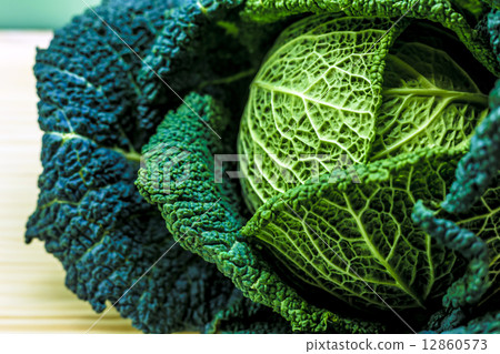 Savoy cabbage in the kitchen Savoy cabbage in the kitchen 12860573