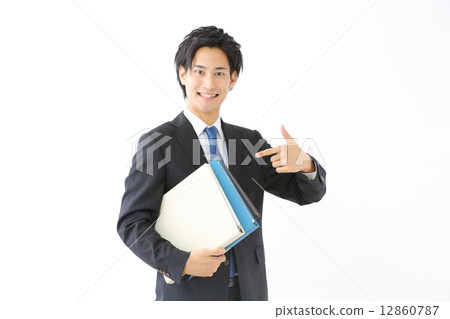 Male businessman Male businessman 12860787