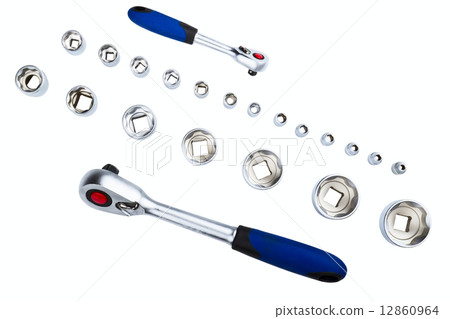 set of socket wrenches set of socket wrenches 12860964